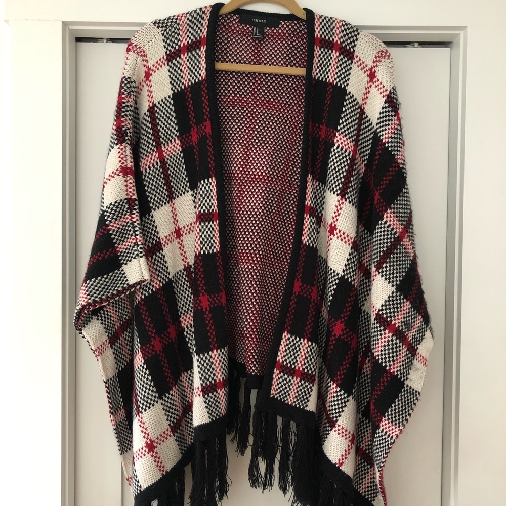Sweater poncho